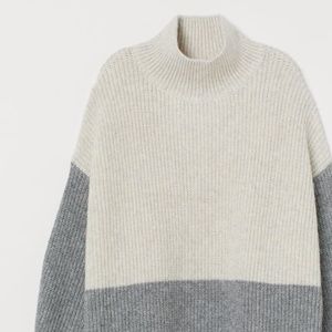 H&M Oversized Turtleneck Sweater